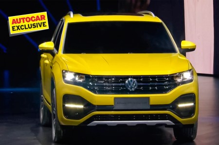 Volkswagen Tayron three-row SUV India launch details Skoda Kodiaq sibling