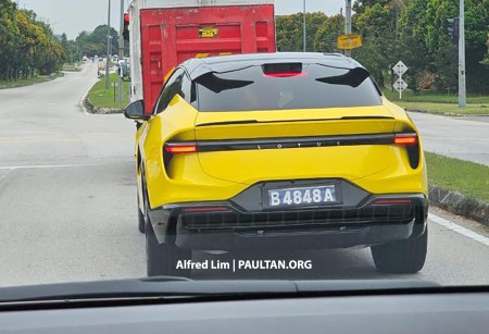 Lotus Eletre EV spied on-road in Malaysia – official market arrival for 905 hp hyper-SUV on April 13