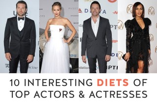 10 interesting diets for top actors and actresses